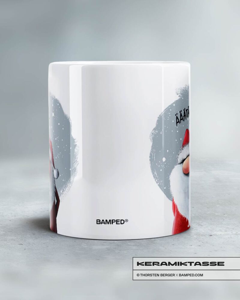 KERAMIKTASSE "SANTA CLAUS" / ÄTÄNNSCHN – Bild 3
