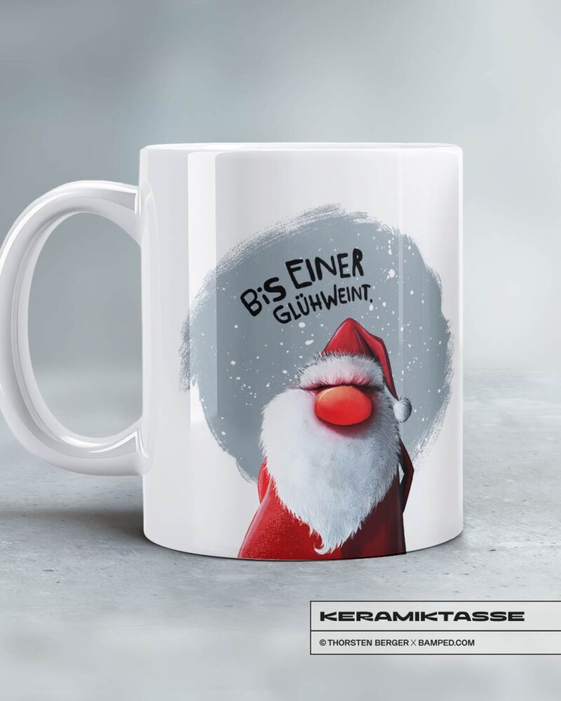 KERAMIKTASSE "SANTA CLAUS" / ÄTÄNNSCHN – Bild 2