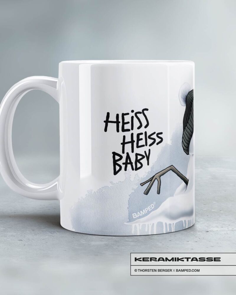 KERAMIKTASSE "MELTING SNOWMAN" – Bild 2