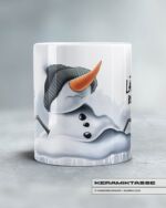 KERAMIKTASSE "MELTING SNOWMAN" – Bild 3