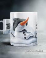 KERAMIKTASSE "MELTING SNOWMAN"
