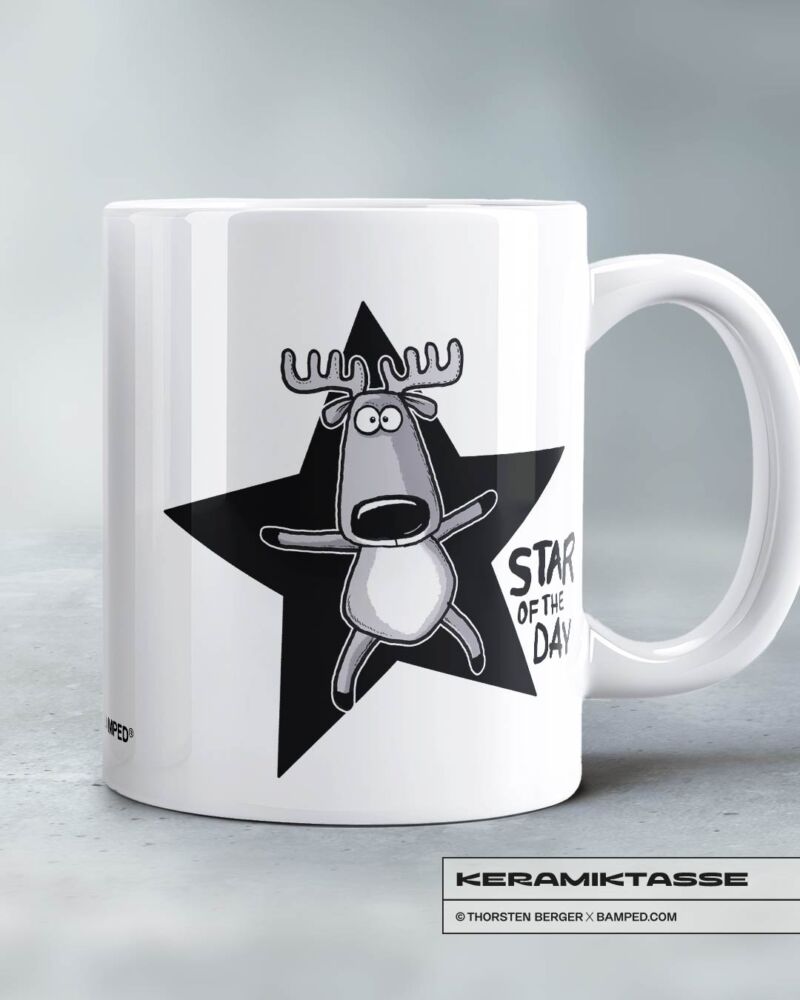 KERAMIKTASSE "RENTIER RUDI / STAR" – Bild 4