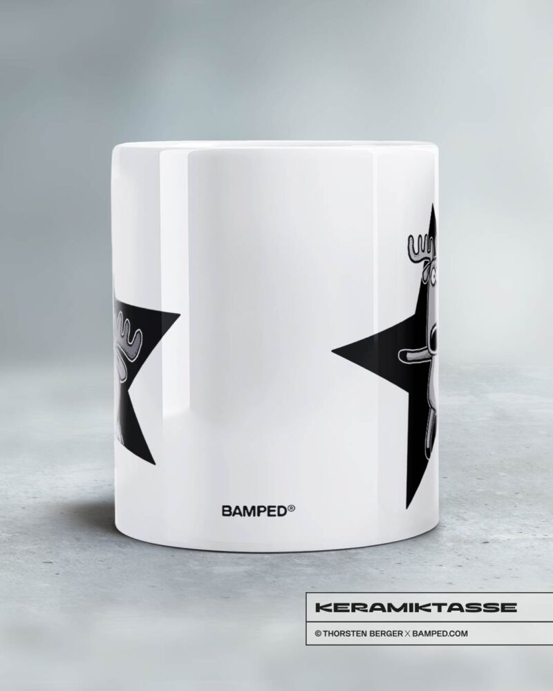 KERAMIKTASSE "RENTIER RUDI / STAR" – Bild 3