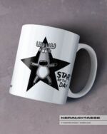 KERAMIKTASSE "RENTIER RUDI / STAR"