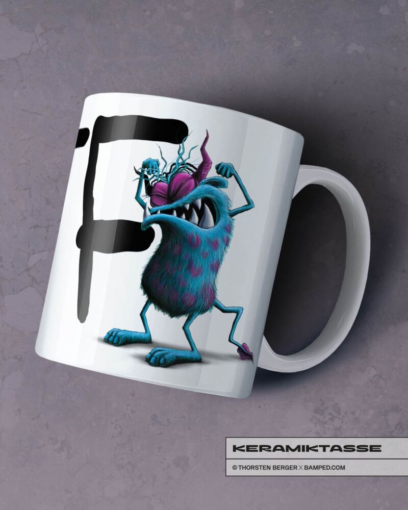 KERAMIKTASSE "WTF" / MONSTA COLLECTION – Bild 4