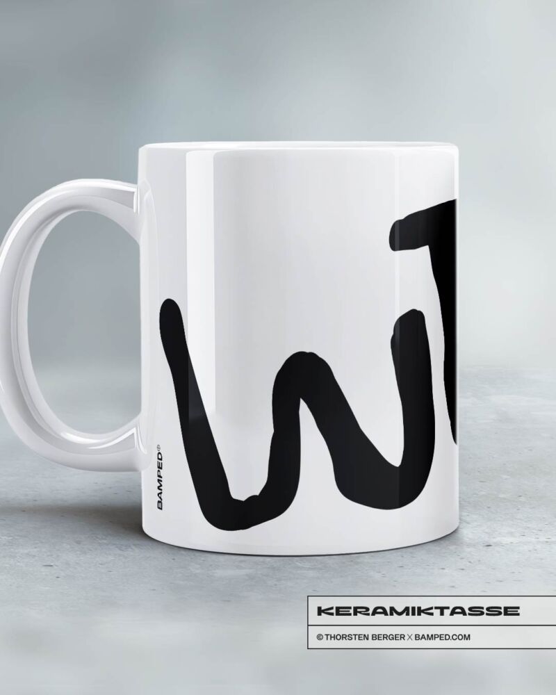 KERAMIKTASSE "WTF" / MONSTA COLLECTION – Bild 2