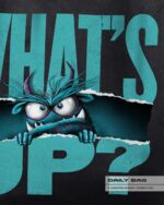 BAUMWOLLTASCHE "WHATS UP" / MONSTA COLLECTION – Bild 3