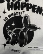 BAUMWOLLTASCHE "SHIT HAPPENS" – Bild 2