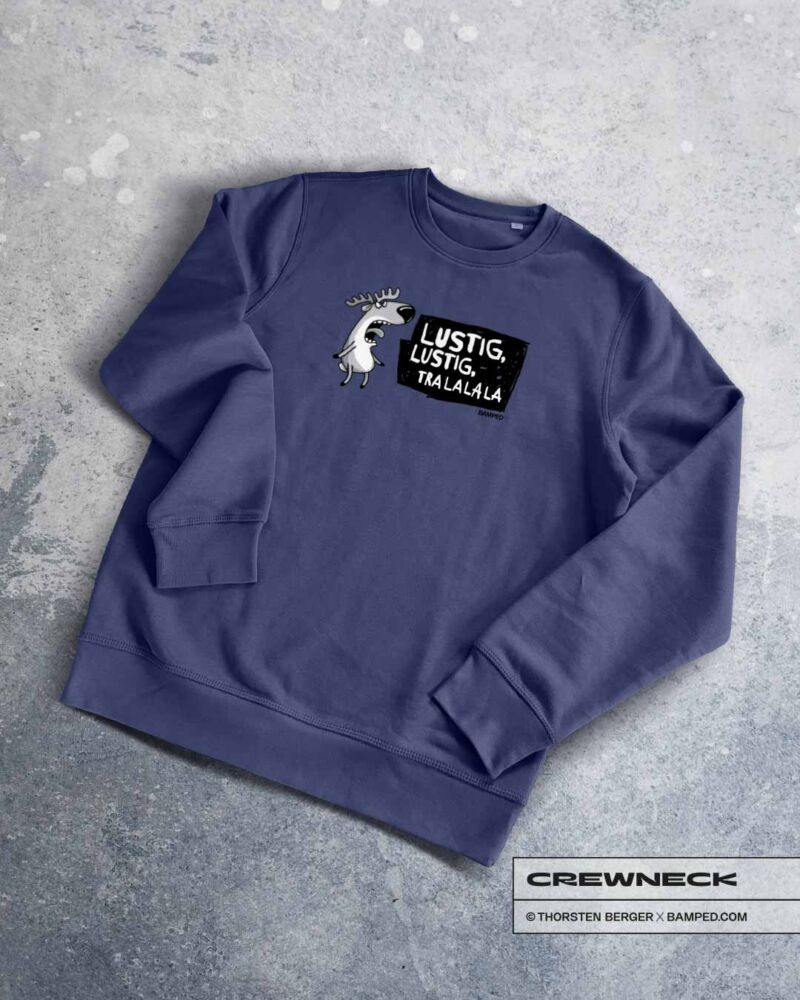 UNISEX SWEATER "RENTIER RUDI" / TRA LA LA LA LA LA – Bild 7