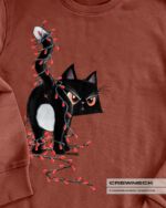 UNISEX SWEATER "MEOWY XMAS" – Bild 2