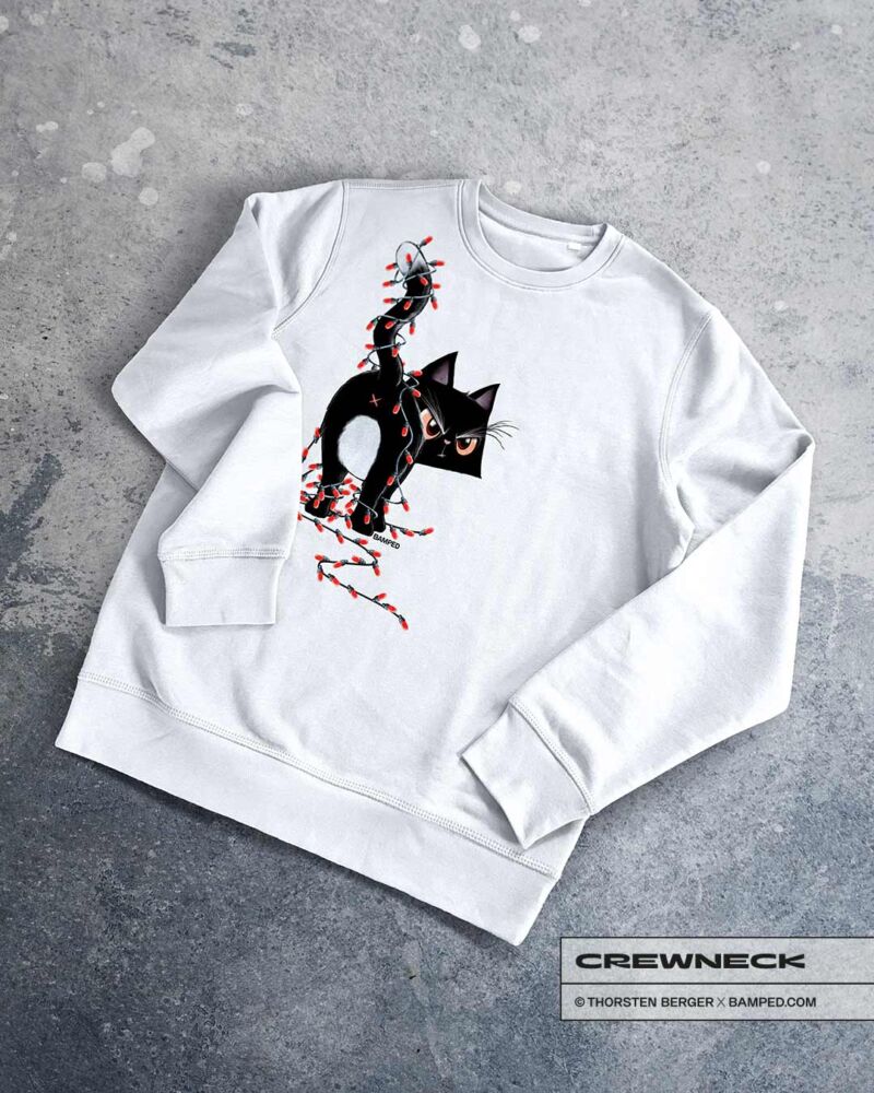 UNISEX SWEATER "MEOWY XMAS" – Bild 10