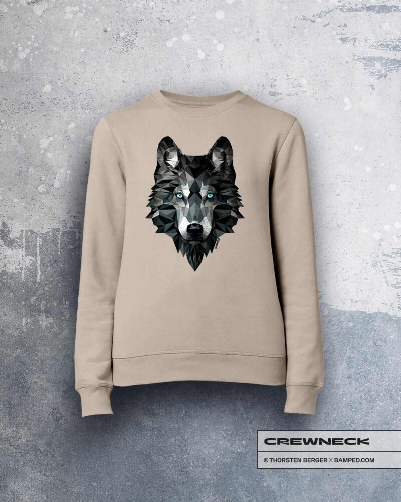 UNISEX SWEATER "WOLF SPIRIT" – Bild 2