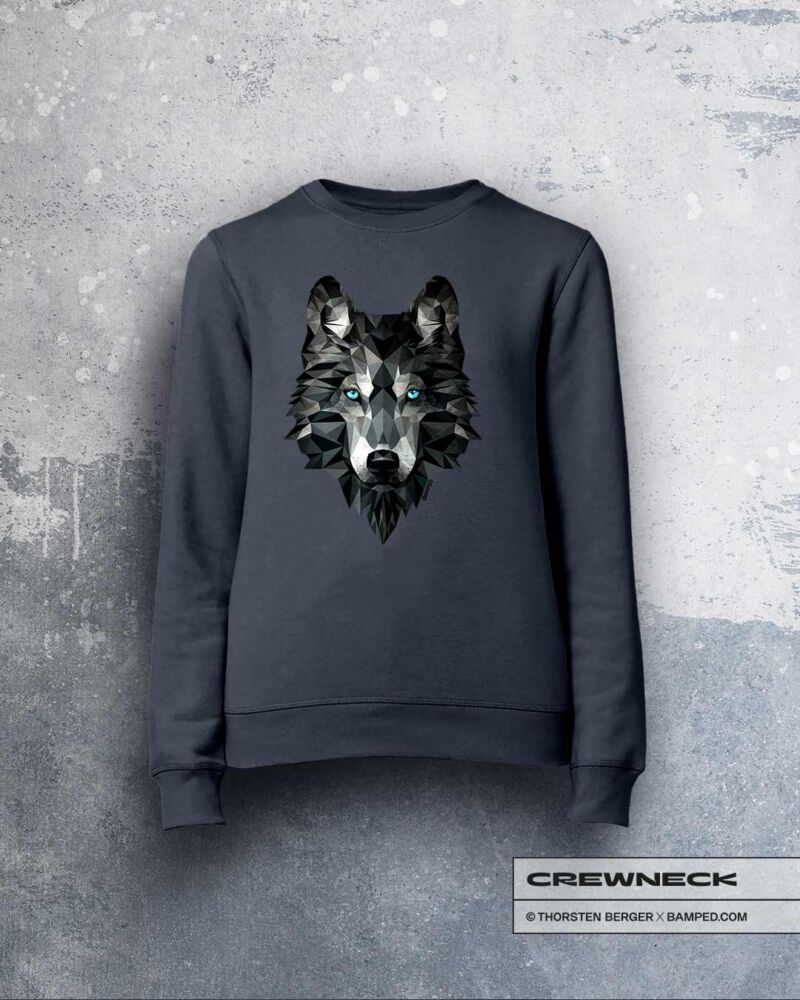 UNISEX SWEATER "WOLF SPIRIT" – Bild 6