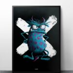 ART PRINT "NOPE" / MONSTA COLLECTION