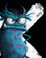 ART PRINT "NOPE" / MONSTA COLLECTION – Bild 2