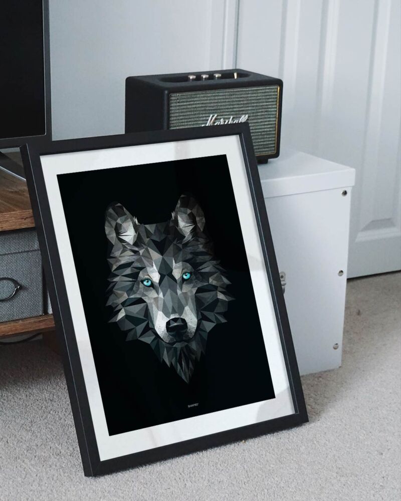ART PRINT "WOLF" / DARK – Bild 3