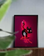 ART PRINT "XMAS CAT" / MEOWY XMAS – Bild 3