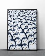 ART PRINT "PINGUINIS" / FAMILY PORTRAIT