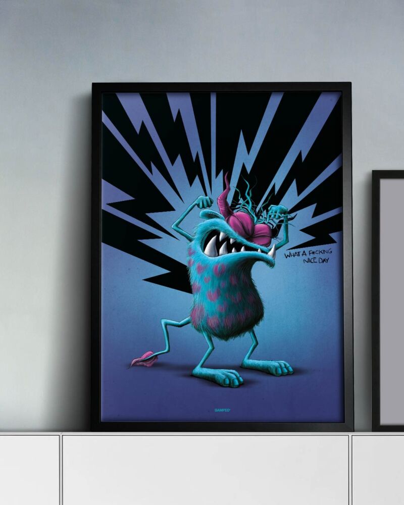 ART PRINT "F*CKING DAY" / MONSTA COLLECTION – Bild 4