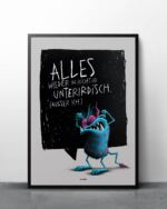 ART PRINT "UNTERIRDISCH" / MONSTA COLLECTION – Bild 3