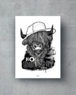ART PRINT "NO BULLSHIT" – Bild 4