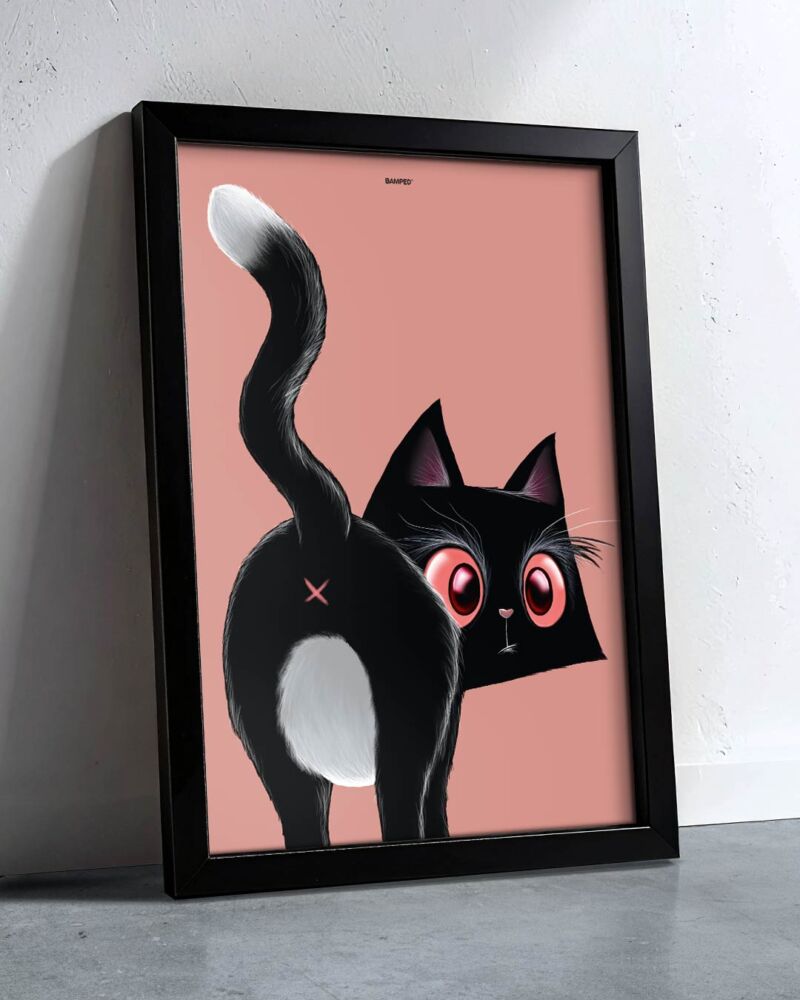 ART PRINT "BLACK CAT" – Bild 3