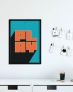 ART PRINT "PLAY" – Bild 3