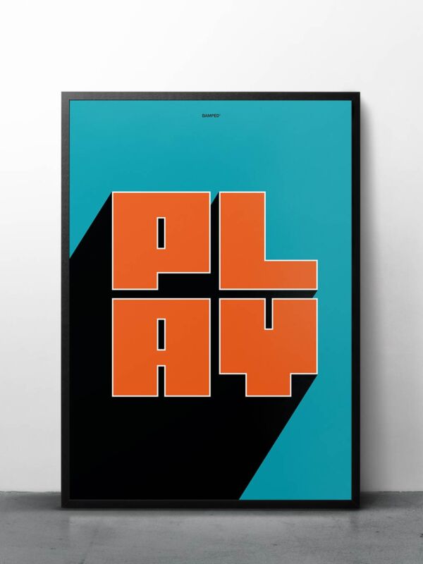 ART PRINT "PLAY"