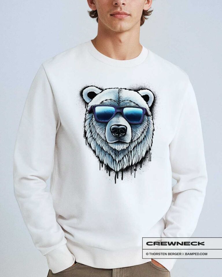 BAMPED_Sweater_Polar_Bear_White