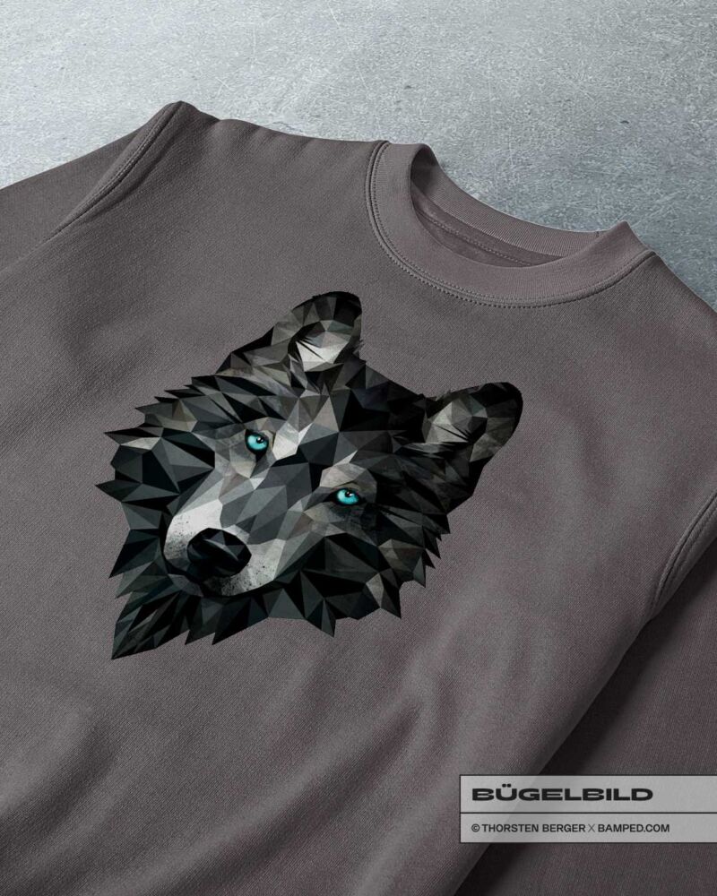 BÜGELBILD "WOLF" – Bild 2