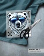 BÜGELBILD "ARCTIC BEAR"