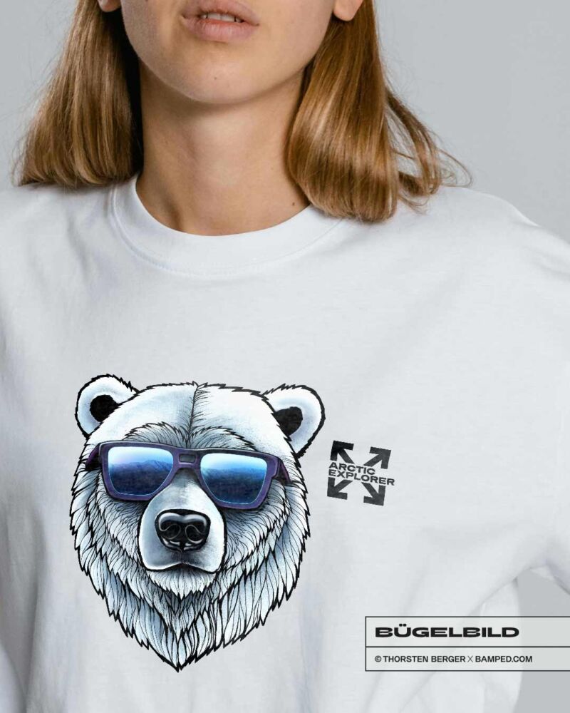 BÜGELBILD "ARCTIC BEAR" – Bild 3