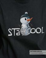 BÜGELBILD "MISTER SNOWMAN" / STAY COOL – Bild 2