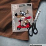 BÜGELBILD "RENTIER RUDI" / DRIVING HOME FOR XMAS