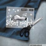 BÜGELBILD "RENTIER RUDI" / SILENT NIGHT