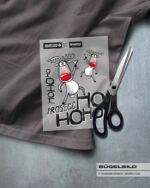 BÜGELBILD "RENTIER RUDI" / PROSECCHoHoHo