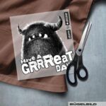 BÜGELBILD "MONSTER GRUFFY" / GREAT DAY