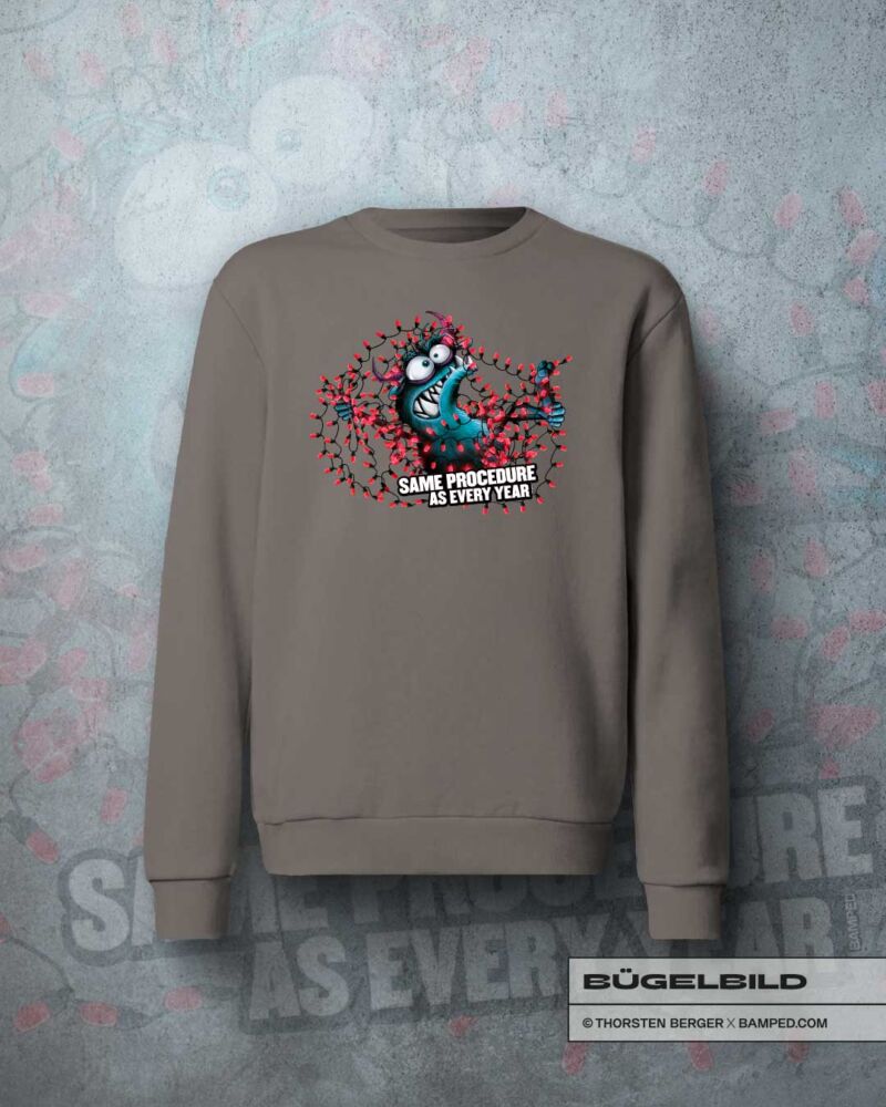 BÜGELBILD "SAME PROCEDURE" / MONSTA COLLECTION – Bild 3