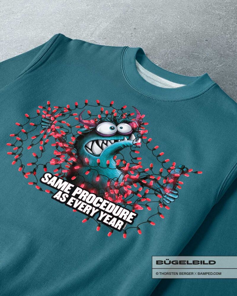 BÜGELBILD "SAME PROCEDURE" / MONSTA COLLECTION – Bild 4