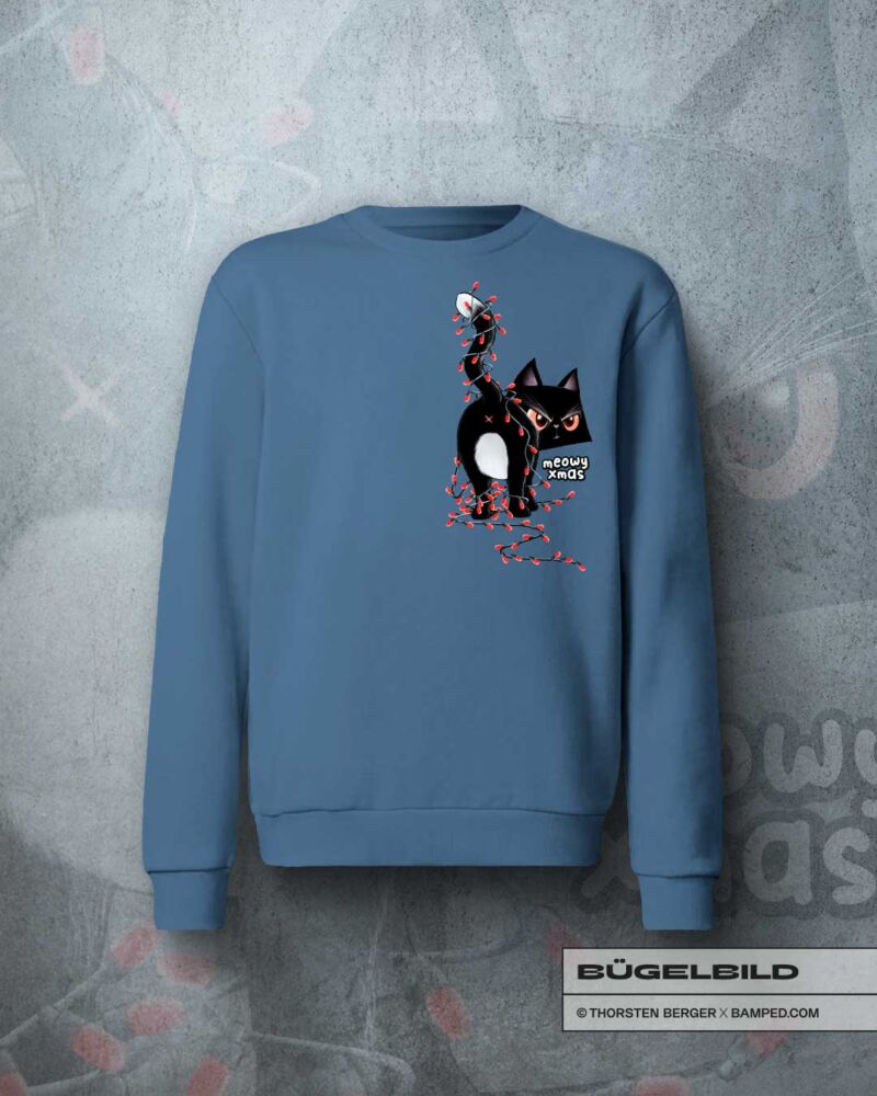 BÜGELBILD "MEOWY XMAS" – Bild 3