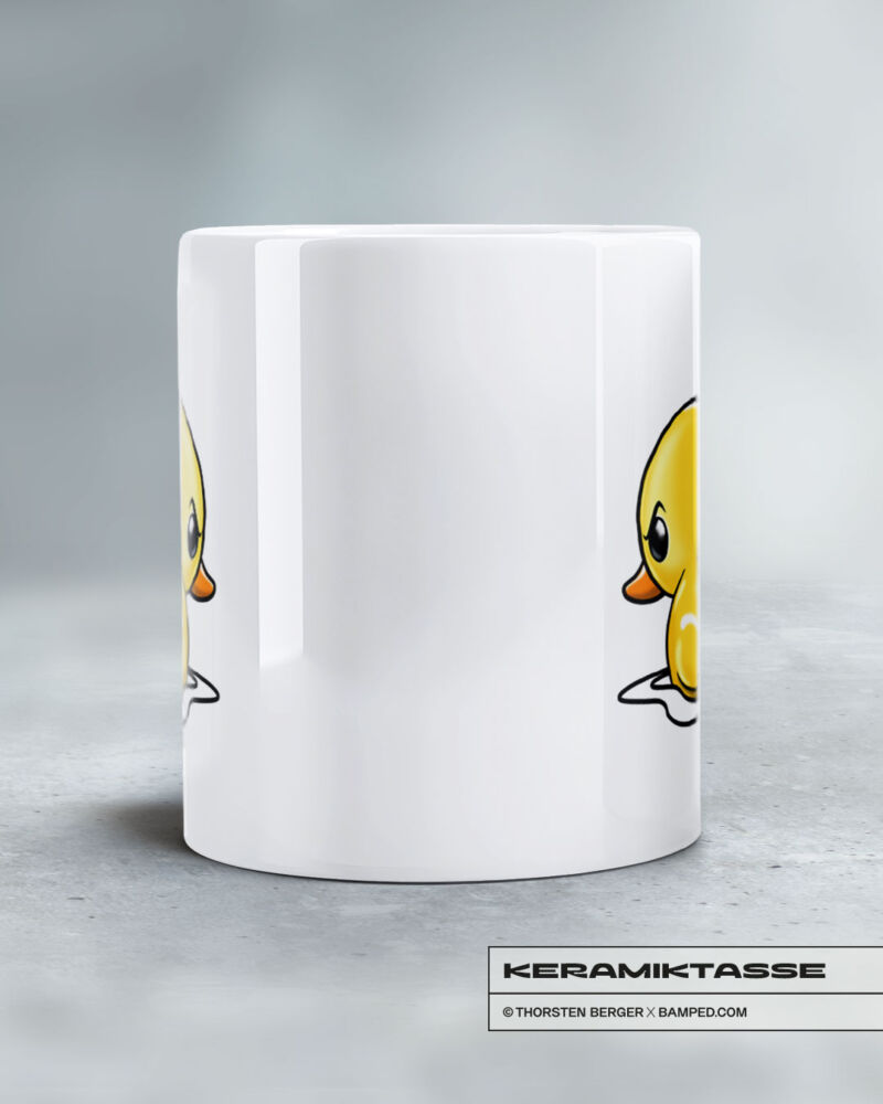 KERAMIKTASSE "Quietscheente" – Bild 3