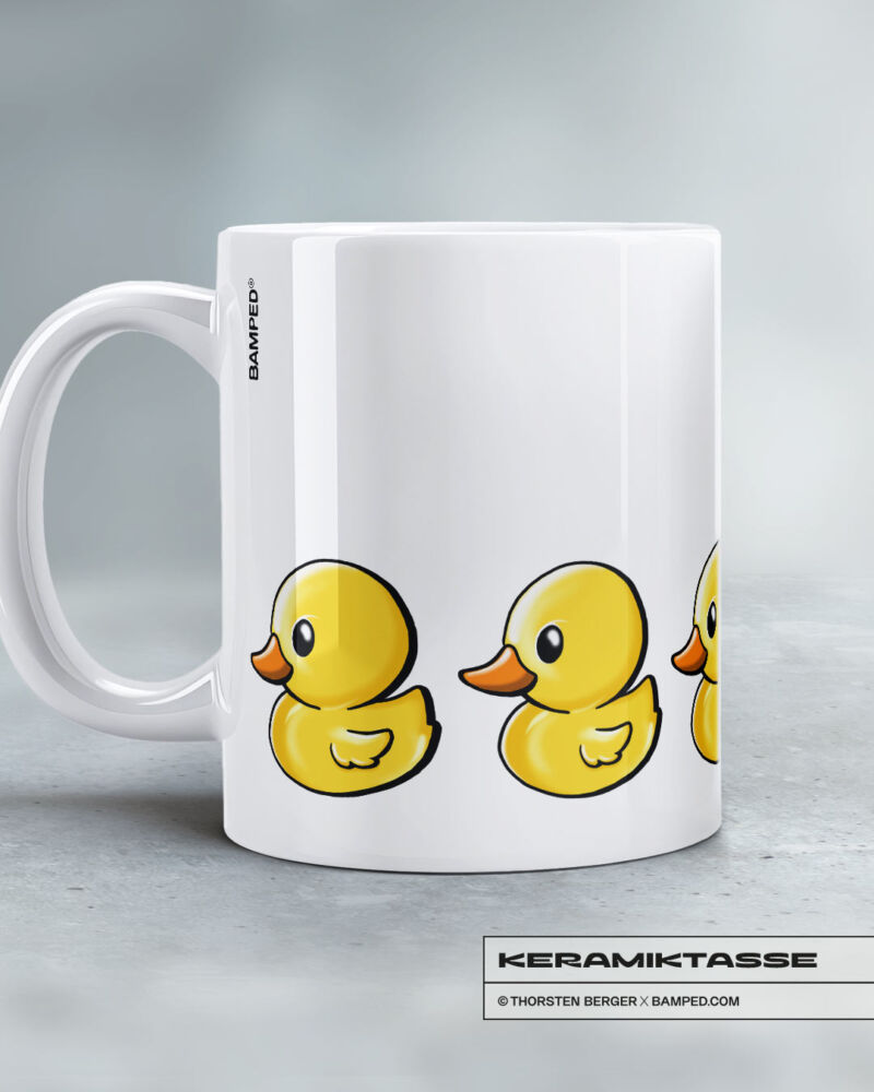 KERAMIKTASSE "Quietscheenten" – Bild 4