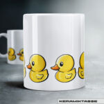 KERAMIKTASSE "Quietscheenten"