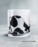 KERAMIKTASSE "UNMOOTIVATED" / COW – Bild 3
