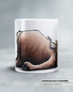 KERAMIKTASSE "UNMOOTIVATED" / HOCHLANDRIND – Bild 3