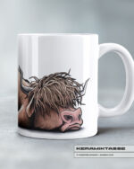 KERAMIKTASSE "UNMOOTIVATED" / HOCHLANDRIND – Bild 2