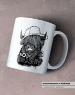 KERAMIKTASSE "NO BULLSHIT" – Bild 2
