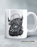 KERAMIKTASSE "NO BULLSHIT"