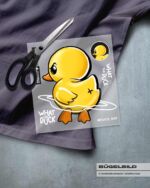 BÜGELBILD "WHAT THE DUCK"