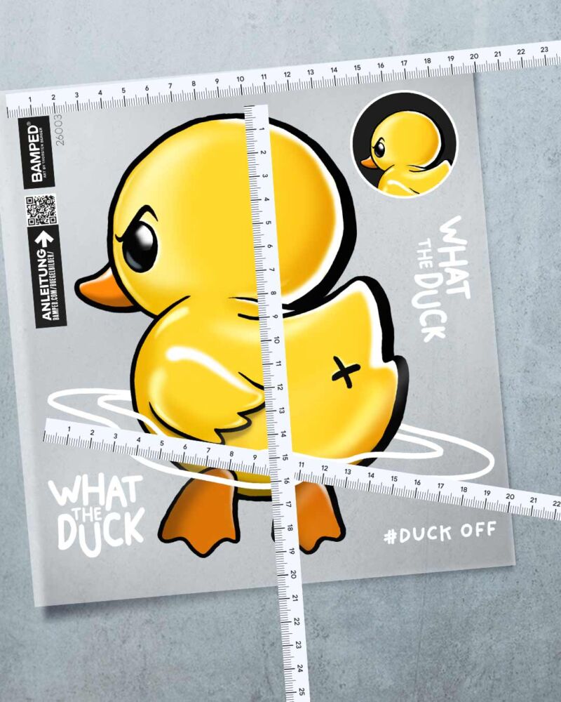 BÜGELBILD "WHAT THE DUCK" – Bild 2